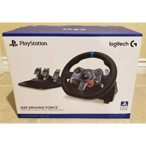 Logitech G Driving Force Racing Wheel With Pedals P S P S P S