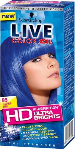 Schwarzkopf Live Color Ultra Brights 95 Elect Blue • Pris