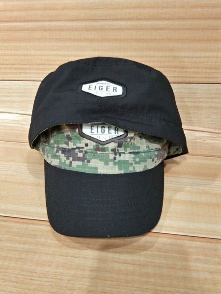 Jual Topi Eiger T Mn Commando Leverssible Blk Original Di Lapak