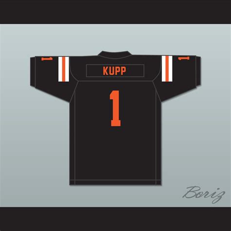 Cooper Kupp 1 A.C. Davis High School Pirates Black Football Jersey 2 ...