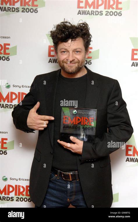 Andy Serkis collects the award for Best Movie (for 'King Kong') at the ...