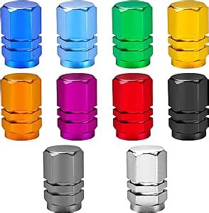 Amazon BronaGrand 20 Pieces Schrader Tire Valve Caps Aluminum