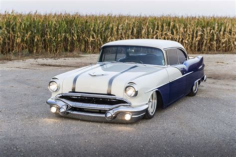 A 1956 Pontiac Chieftains Trip From The Salvage Yard To The Highway