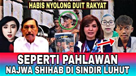 Najwa Shihab Diomelin Luhut Sok Jadi Pahlawan Kesiangan Youtube