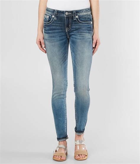 Miss Me Mid Rise Skinny Stretch Jean Womens Jeans In K879 Buckle