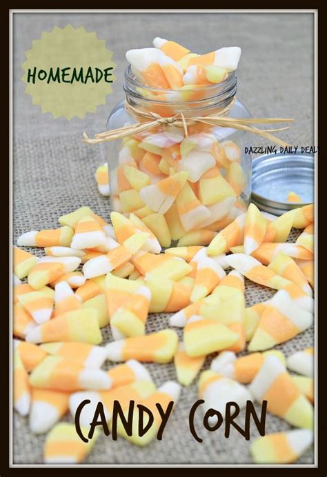 Easy Homemade Candy Corn Recipe | Homemade candy corn recipe, Candy ...