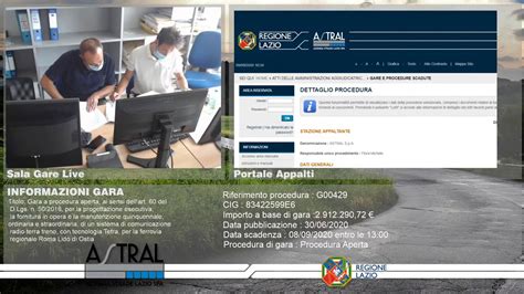 Astral S P A Gare Pubbliche Procedura Aperta Cig E