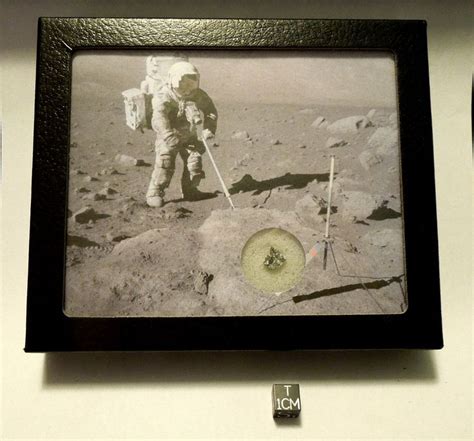 NWA 5000 Moon Rock lunar meteorite display | Lunar meteorite, Moon rock, Rock