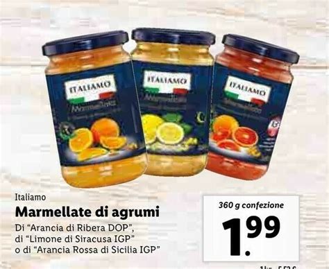 Offerta Marmellata Di Limone Di Siracusa Igp G Ml Di Lidl