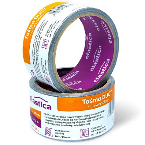 TAŚMA NAPRAWCZA SREBRNA ZBROJONA DUCT TAPE 48 10m TASPEC00012 Cena