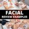 Facial Review Examples To Copy Paste Eat Sleep Wander