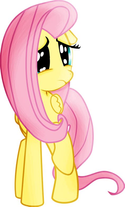 Mlp Fluttershy Scared Vector by pintara on DeviantArt