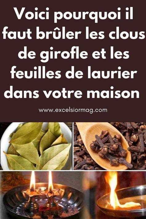 Voici pourquoi il faut brûler les clous de girofle et les feuilles de