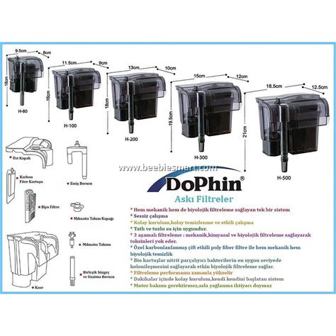 Dophin H500 Hanging Filter