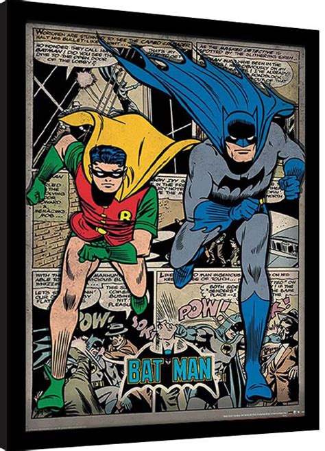 Batman - Comic Montage Framed poster | Buy at Europosters