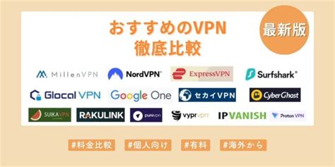 Vpnおすすめ14選を徹底比較【2024年11月最新】最強サービスを厳選して紹介 副業 Lipro ライプロ あなたの「暮らし」の