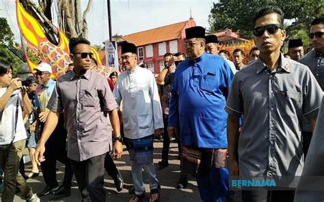 Getaran Semasa Ribuan Raikan Kehadiran Pm Di Jonker Walk