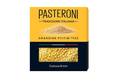 Макаронные изделия Pasteroni №122 Грандине Птитим 400 г с бесплатной ...