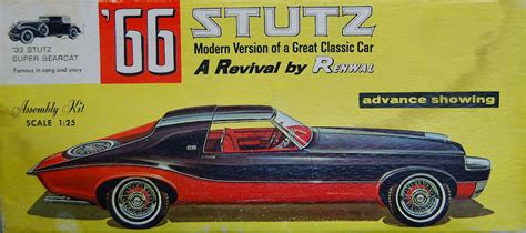 Renwal '66 Stutz - Virgil Exner design updated with before pic 4/4 ...