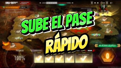 SUBIR Pase de Batalla RÁPIDO y FÁCIL en Warzone 2 YouTube