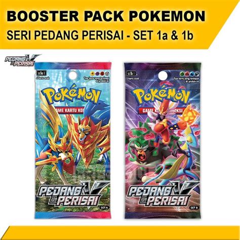 Jual Booster Pack Pedang Perisai Set Kartu Pokemon Tcg Indonesia