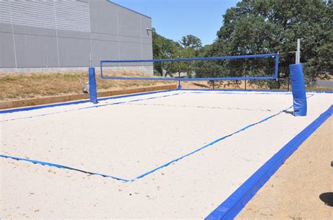 How To Construct A Volleyball Court