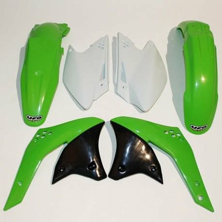 Kit Plastiques Complet UFO Moto Cross KAWASAKI KXF 250 Kits Plastiques