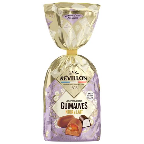 REVILLON CHOCOLATIER Les Papillotes Guimauves Au Chocolat Noir Et Au