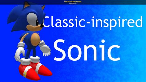 Classic Inspired Sonic Sonic Adventure 2 Mods