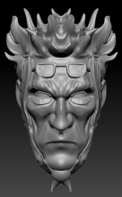 Free D File Jacob Marley Door Knocker Face D Printing Model To