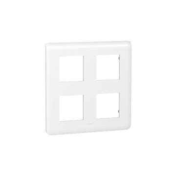 Plaque De Finition Mosaic Blanc Postes X X Modules