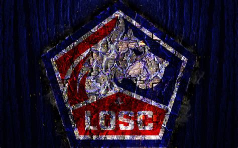 Lille OSC Soccer HD Crest Wallpaper