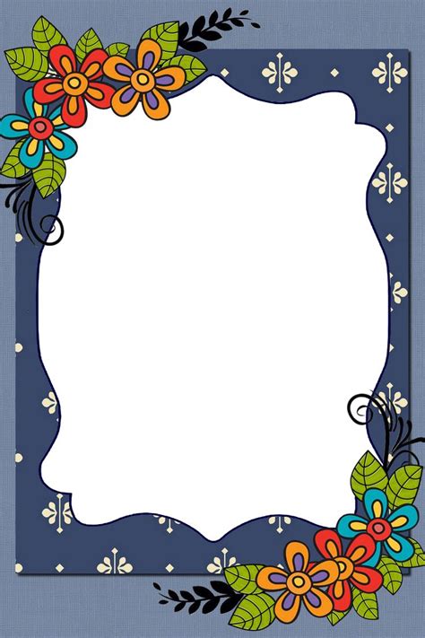 Decorative Png Frame 922 Clip Art Frames Borders Page Borders Design