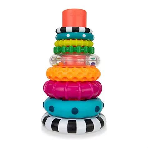 Poste Con Anillos Apilables Multicolor De Plastico Pzs Meses Sin Inter S