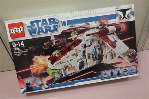 【未使用】lego レゴ スター・ウォーズ Star Wars Republic Attack Gunship リパブリック・アタック・ガン