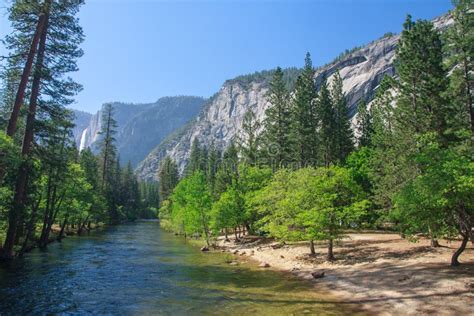 Amazing View Of Tuolumne River At Glen Aulin In Yosemite National Park