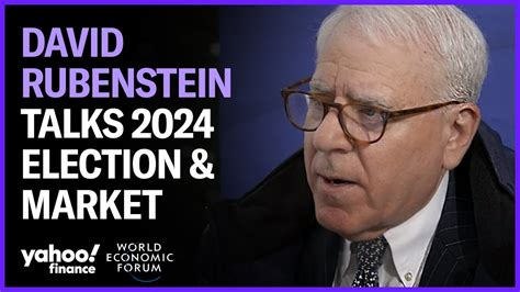 Carlyles Rubenstein Talks 2024 Election And The Impact On Markets