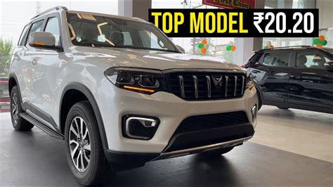 Mahindra Scorpio N Z L Top Model On Road Price Features Interior