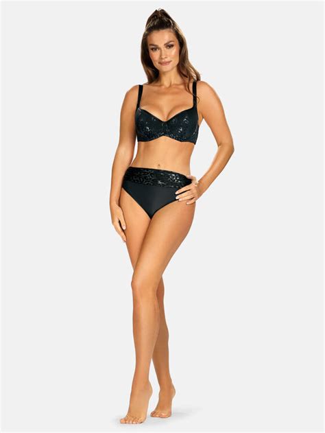 Feba Góra od bikini FG05 885 Czarny Modivo pl