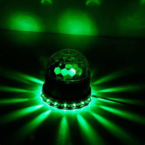 Boule disco rotative à effets lumineux Led Ghost Acusky Rekfi Dakar