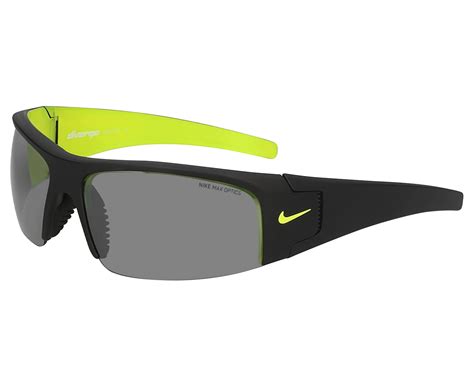 Nike Unisex Diverge Wraparound Polarised Sunglasses Blackvoltgreysilver Flash Au