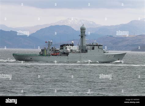 Kdm Triton F358 A Thetis Class Frigate Operated By The Royal Danish