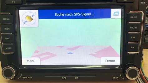 7 2DIN Autoradio Navi GPS CD DVD DAB Für VW Skoda Seat wie man KM H