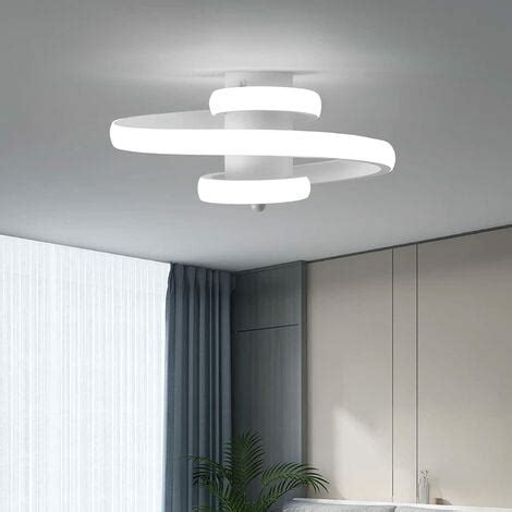 Plafonnier Led Moderne W Luminaire Plafonnier Cr Atif Pour All E En