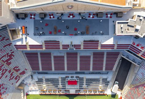 University Of Wisconsin Madison Camp Randall Stadium South End Zone