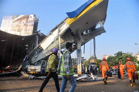 Mumbai Billboard Collapse Leaves At Least 14 Dead As Dozens Feared