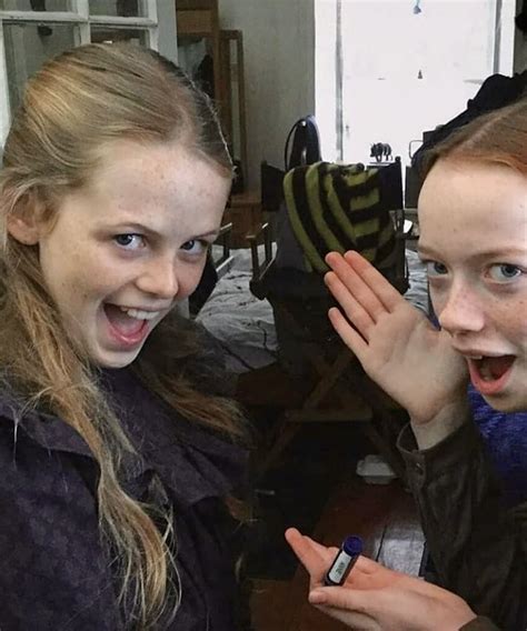 Amybeth Mcnulty And Kyla Matthews Behind The Scenes Of Anne With An E Maddie Ziegler Amybeth