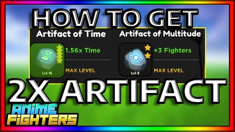 How To Get 2x Artifact Drop In Anime Fighters Simulator [update 38