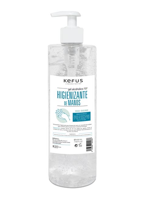 Gel Alcoholico Higienizante De Manos Kefus