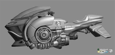 Hoverbike Final Concept by ZackF on DeviantArt